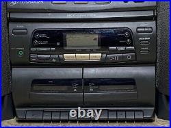 Sony CFD-646 Boombox CD Changer Tape Player Radio With Remote Compact Stereo