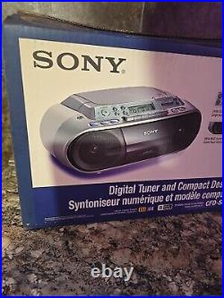 Sony CFD-S01 CD Cassette AM/FM Radio Portable Boombox Stereo Player New Unused