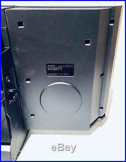 Sony CMT-LS1 Portable 5 CD Changer detachable speakers, motorized door