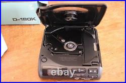 Sony Car Discman D-180K CD Player with Original Box