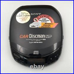 Sony Car Discman D-837K CD Player Digital Mega Bass New Open Box Vintage
