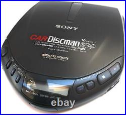 Sony Car Discman Personal CD Player Mega Bass Wireless Remote (D-M805/M)