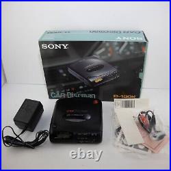 Sony Car Discman Walkman D-180K Portable CD Player Vintage