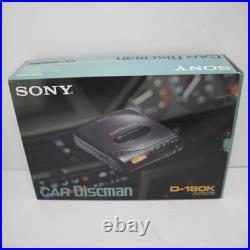 Sony Car Discman Walkman D-180K Portable CD Player Vintage
