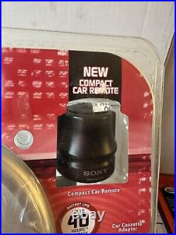 Sony Car Ready CD Player w Car Kit Model D-EJ368CK w Remote & More New Sealed