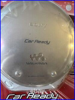 Sony Car Ready CD Player w Car Kit Model D-EJ368CK w Remote & More New Sealed