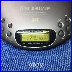 Sony Cd Disc Man D-321 Portable Player JPN Original Vintage Collection
