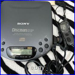 Sony Cd Disc Man D-321 Portable Player Original Vintage