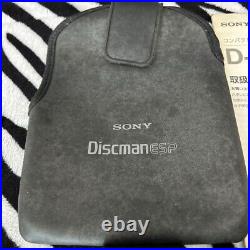 Sony Cd Disc Man D-321 Portable Player Original Vintage