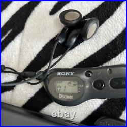 Sony Cd Disc Man D-321 Portable Player Original Vintage