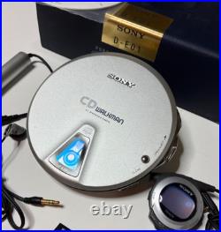 Sony Cd Walkman D-E01 Portable Cd Player Vintage Audio Compact Disc Player