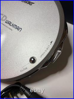 Sony Cd Walkman D-E01 Portable Cd Player Vintage Audio Compact Disc Player