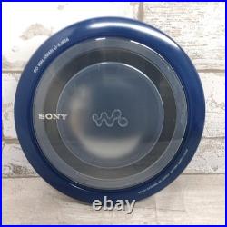 Sony Cd Walkman D-Ej855 Blue Portable Cd Player Shockproof Anti-Skip Personal