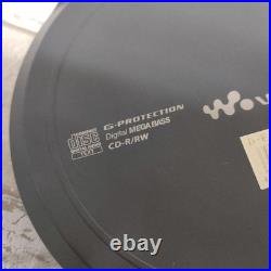 Sony Cd Walkman D-Ej855 Blue Portable Cd Player Shockproof Anti-Skip Personal