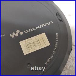 Sony Cd Walkman D-Ej855 Blue Portable Cd Player Shockproof Anti-Skip Personal