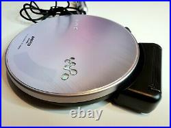 Sony Cd Walkman D-NE830 with Battery Case and Remote