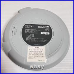 Sony Cd Walkman D-Ne241 Silver Portable Cd Player Personal Discman Audio Music