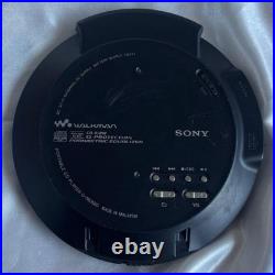 Sony Cd Walkman D-Ne820 Portable Cd Player Black Mp3 Playback Digital Mega Bass