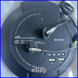 Sony Cd Walkman D-Ne820 Portable Cd Player Black Mp3 Playback Digital Mega Bass