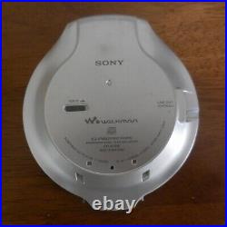 Sony Cd Walkman D-Ne900 SILVER Operation confirmation With accessories Japan