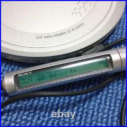 Sony Cd Walkman Portable Player D-Ej1000 JPN Original Vintage Collection JPN Ori
