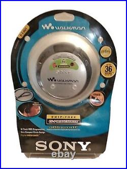 Sony Cd Walkman Skip Free G Protection D-EJ621 Cd-R/RW Mega Bass Vtg 2001 Sealed