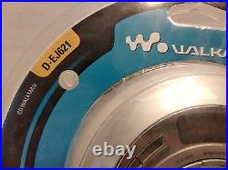 Sony Cd Walkman Skip Free G Protection D-EJ621 Cd-R/RW Mega Bass Vtg 2001 Sealed