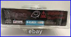 Sony Cd Walkman Skip Free G Protection D-EJ621 Cd-R/RW Mega Bass Vtg 2001 Sealed