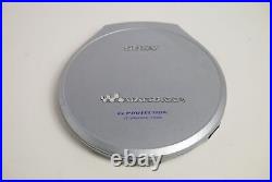 Sony Cd Walkman Walkman Portable Cd Player Silver G-Protection D-E999 Anti-Skip