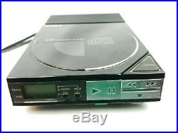 Sony Compact Portable CD Player D-5 AC Adapter AC-D50 Vintage 1984 Works