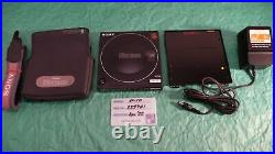 Sony D-10 Discman - Complete Set - D-100 CD Player