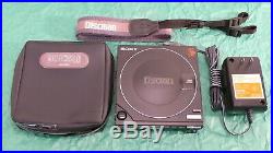Sony D-10 Discman. Complete Set. Fully restored D-100