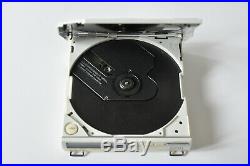 Sony D-100 Discman with BP-100 Battery RARE WHITE Color COLLECTABLE RESTORATION