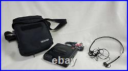 Sony D-11 Vintage Discman Personal CD Player with Headphones, Case, Some Accesso