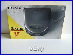 Sony D-111 CD Discman 1bit DAC MEGA BASS Line-out JAPAN