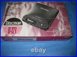 Sony D-121 Portable Mega Bass Compact Disc CD Player -Original Package