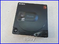 Sony D-15 Discman Audiophile CD Player with Case, Adapter, and Headphones