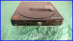 Sony D-15 Discman - Restored D-150 - With Case, AC adapter, restored BP-2