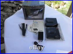 Sony D-15 Portable Discman Vintage Sony with Case For Parts Or Repair -Package