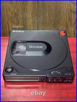 Sony D-150(B) Discman Portable CD Player used? Operation Guarantee? From JAPAN