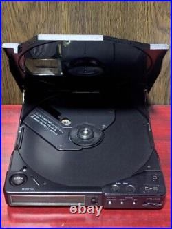 Sony D-150(B) Discman Portable CD Player used? Operation Guarantee? From JAPAN