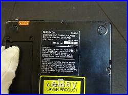 Sony D-150 Discman Defekt Ersatzteile Malfunktion