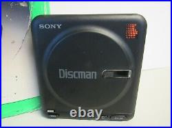 Sony D-2 Discman CD Player 1988 withOrig. Box Tested & Working