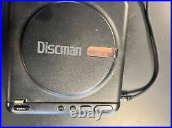 Sony D-2 Discman Vintage CD Player Japan Tested 1989 great working order