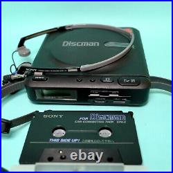 Sony D-20 Discman Amazing Condition With Unused Mdr A10 Headphones & Manuals