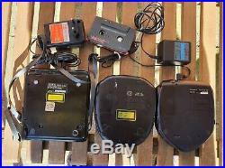 Sony D-22, Sony D-150AN & Sony D-175 Discman Personal Portable CD Players