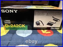 Sony D-242CK Discman ESP Portable CD Player Walkman Open Box