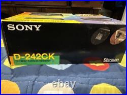 Sony D-242CK Discman ESP Portable CD Player Walkman Open Box