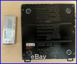 Sony D-25 / D-250 Discman IOB with RM-DM2 Remote, Refurbed BP-2 + BP-100 Batteries