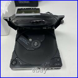 Sony D-25 Discman Compact Disc CD Player Original Box For Repair/Parts Read